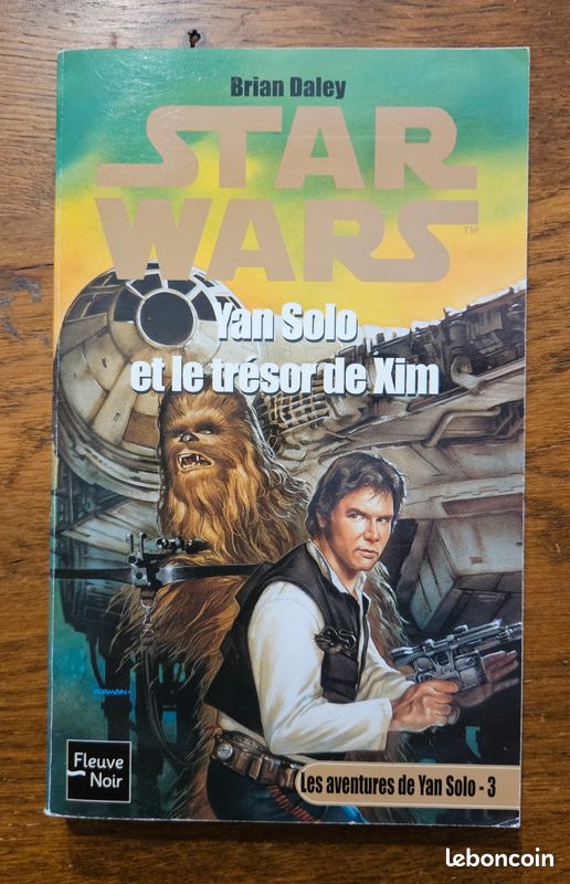 RARE Livre : Star Wars 69 - Les aventures de Yan Solo, tome 3 : Yan Solo et le Trésor de Xim (image 1)
