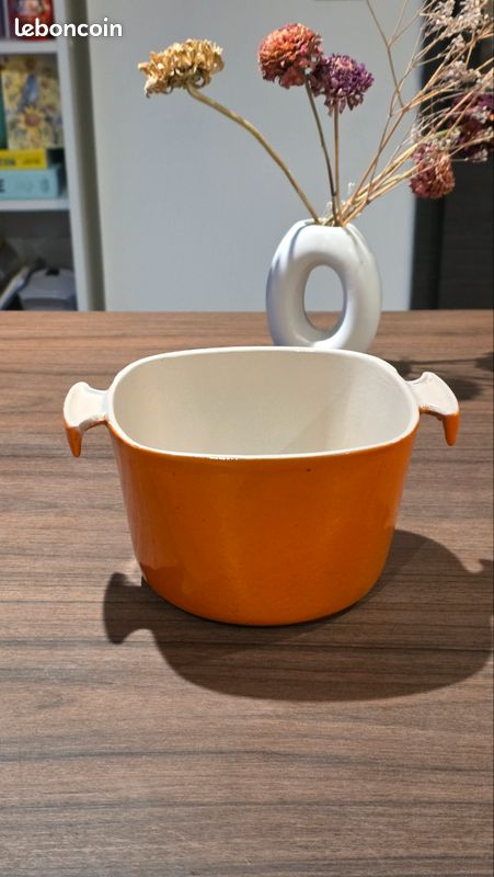 Lot De 5 Casseroles Art Déco Aluminium Massif – Années 1930, Avec Bec Verseur