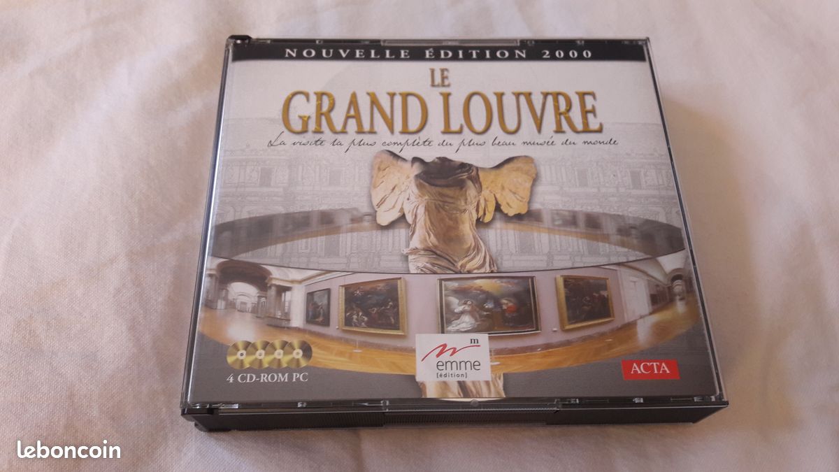 Cd rom musee du louvre et musee d Orsay (image 1)
