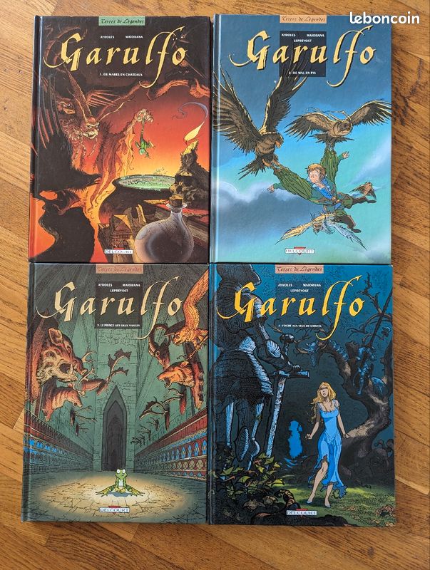 Tomes 1 à 4 de Garulfo ( bd) (image 1)