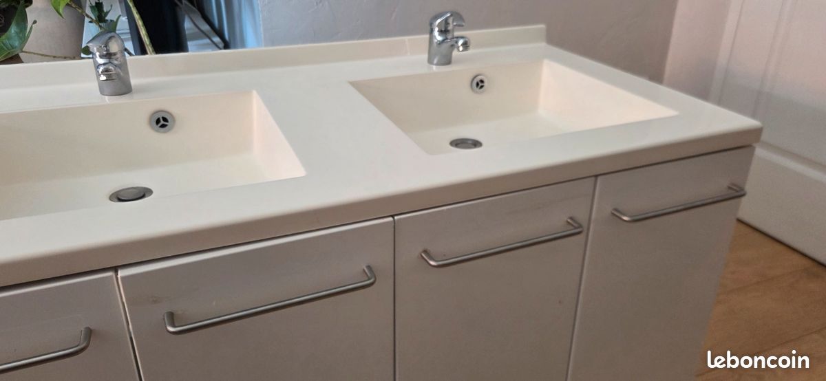 Élément lavabo/vasque/mitigeur 120cm (image 5)