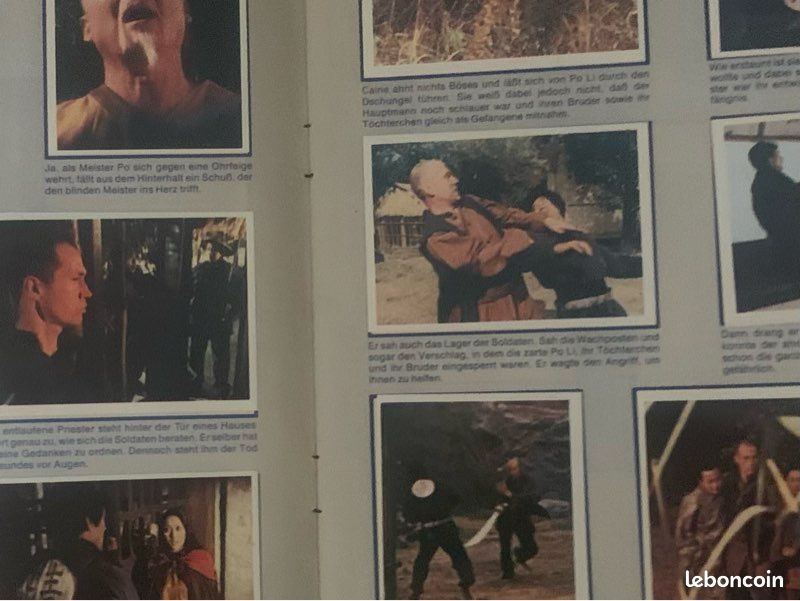 Album non Panini Benjamin Kung Fu des années 80 complet de toutes ses images (image 2)