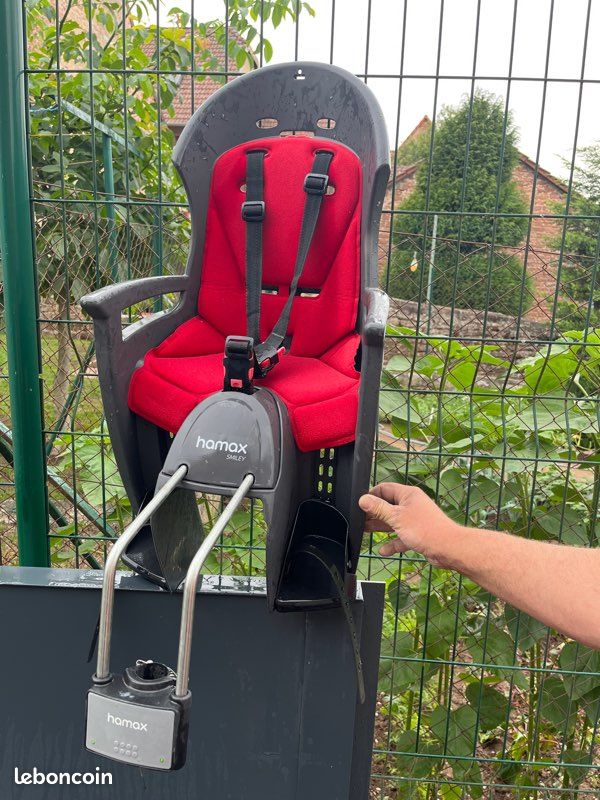 Porte enfant bébé pour vélo hamax (image 3)