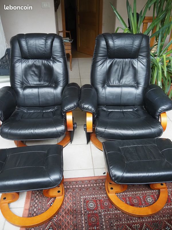 POPPI fauteuil et repose-pieds