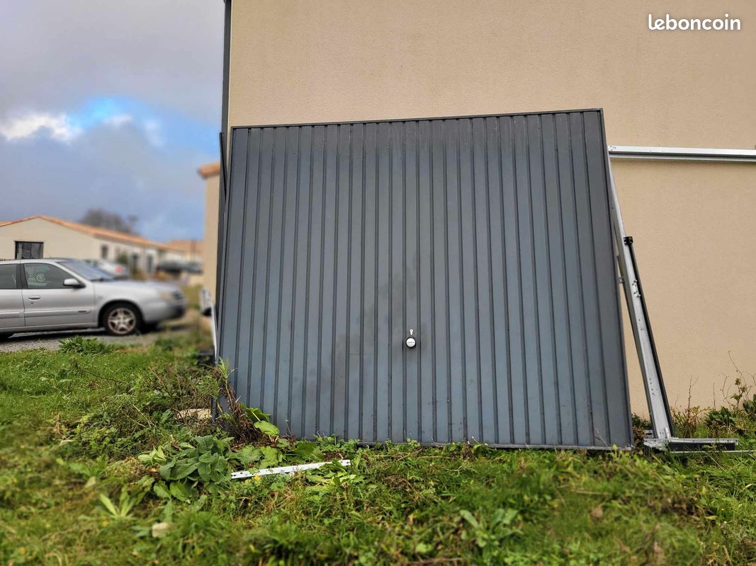 Porte de garage gris anthracite 200/240 (image 6)