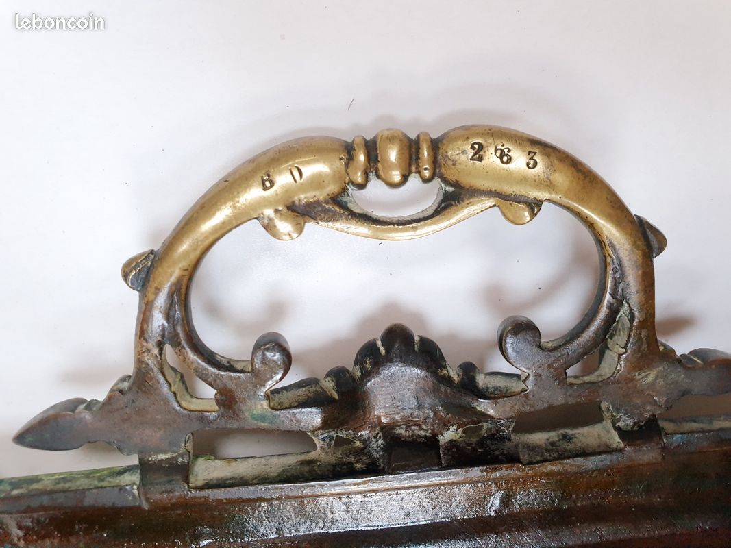 DEBUT Marcel (1865-1933) Plateau bronze Massif bas-relief Moisson Sculpture 1890 (image 15)