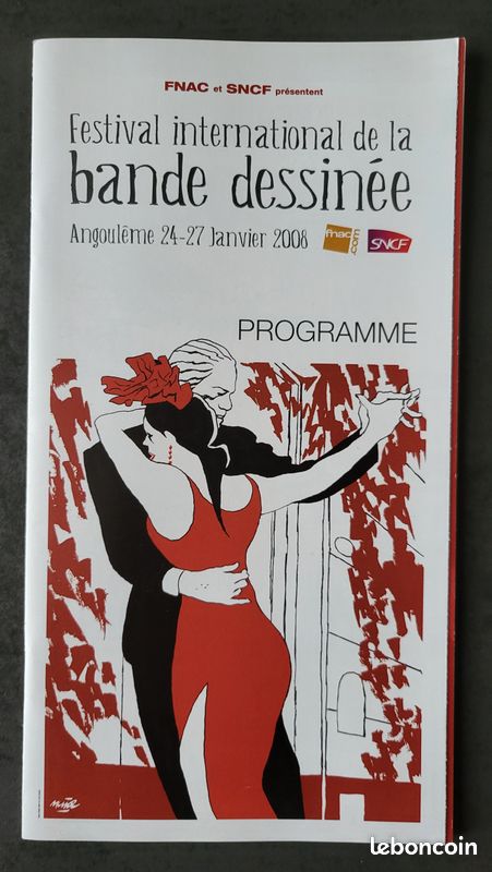 Lot 7 programmes festival bd angouleme annee 2007 a 2019 (image 5)