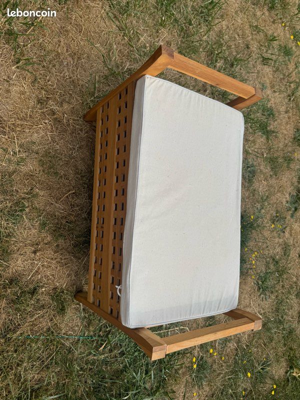 Banc coffre en bois (image 2)