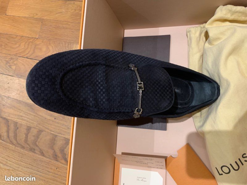 Mocassin peau de croco argenté (image 6)