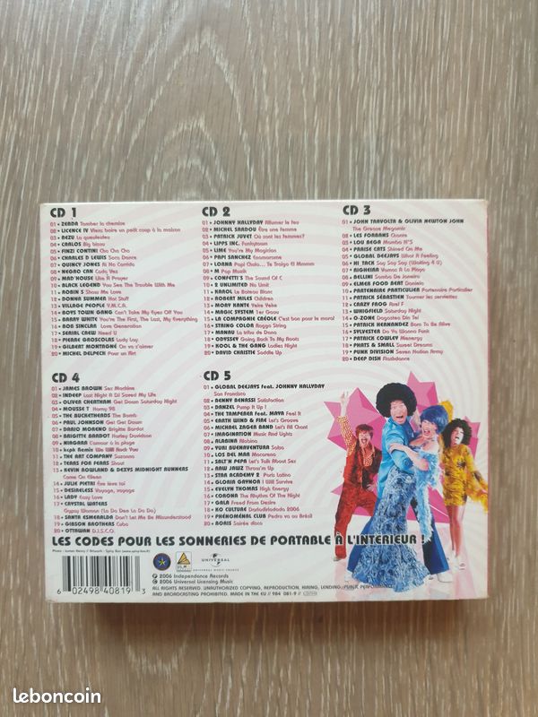 CD Les 100 Plus grands Tubes pour faire la fête (image 2)
