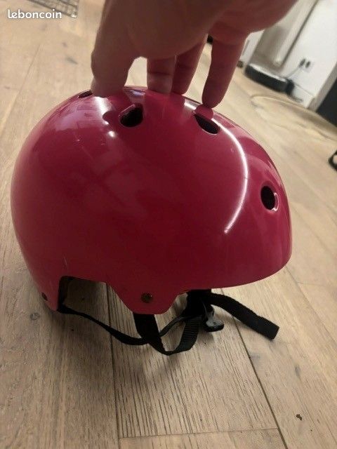 Casque enfant rose Go Sport – Taille S (image 2)
