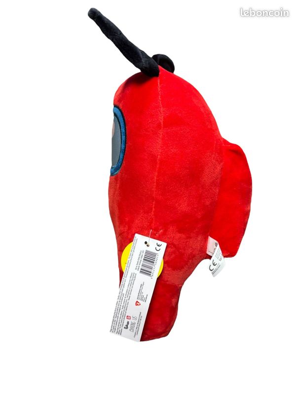 Peluche Among Us rouge 30 cm Toikido Jeux Jouets