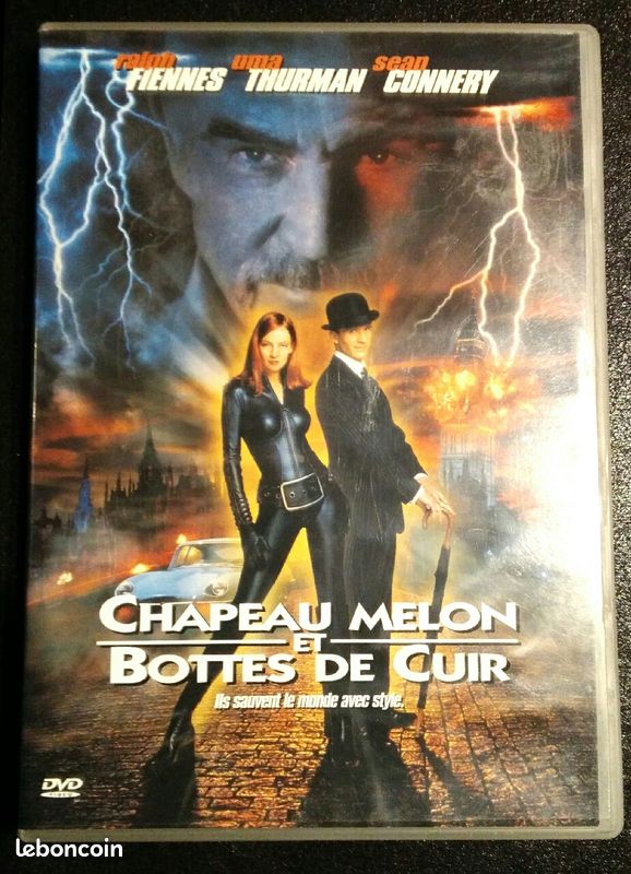 Dvd Chapeau Film Melon et Bottes de cuir (image 1)