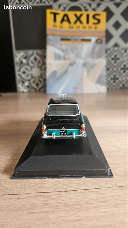 Fiat 1400 roma 1955 taxi 1/43 altaya - Collection