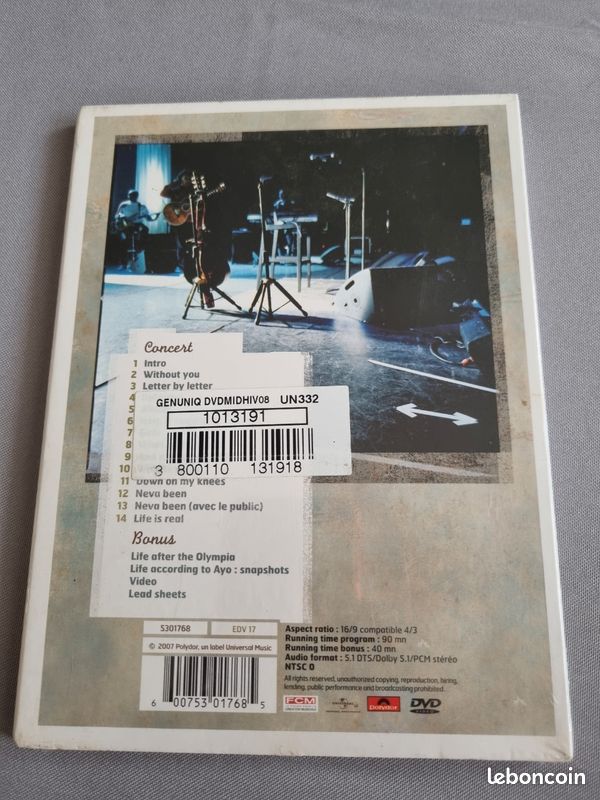 Ayons live at the olympia (image 2)