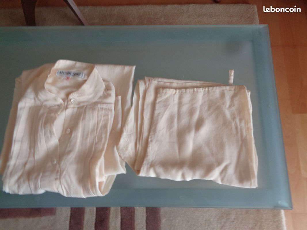 Robe pantalon en soie ,marque Apostrophe Vêtements