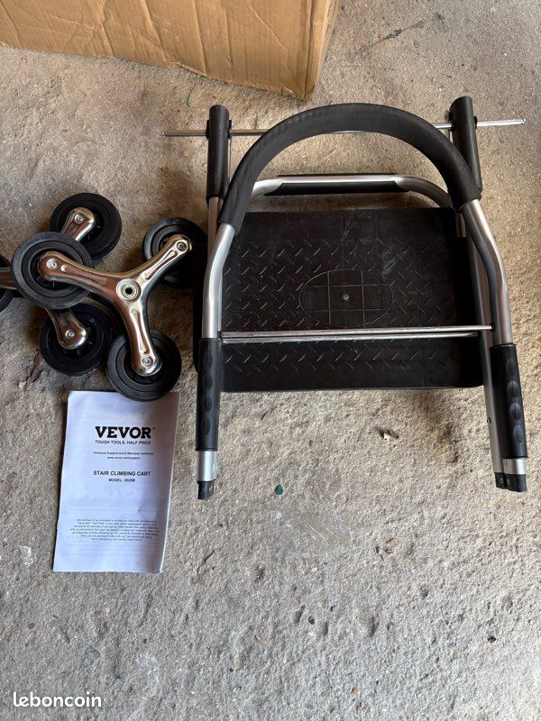 VOUNOT Chariot De Courses 6 Roues Monte-Escalier – 58 L Isotherme, Pliable, Aluminium – Caddie 3 En 1 Noir Chariot 3 En 1 VOUNOT Chariot De Courses 6 Roues Monte-Escalier – 58 L Isotherme, Pliable, Aluminium – Caddie 3 En 1 Noir Chariot 3 En 1