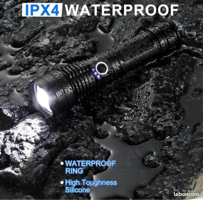 Lampe torche tactique de survie « Ultra-Puissante Lampe
