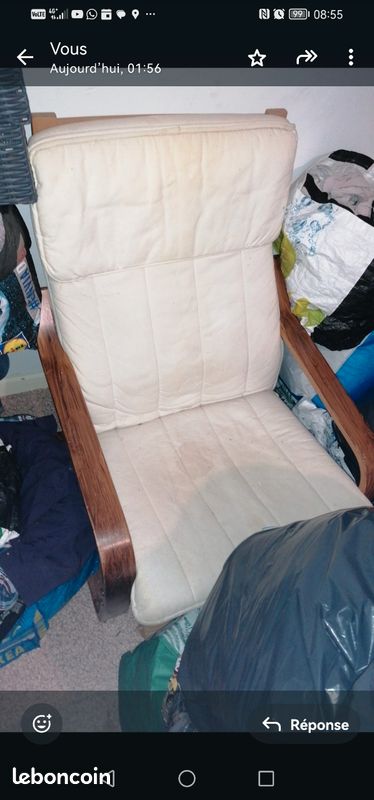 Ma chaise très confortable pour regarder la télé chez (image 2)