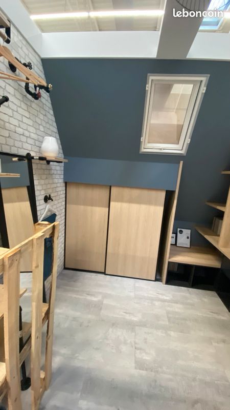 Dressing bureau sous comble,tableau dessin (image 2)