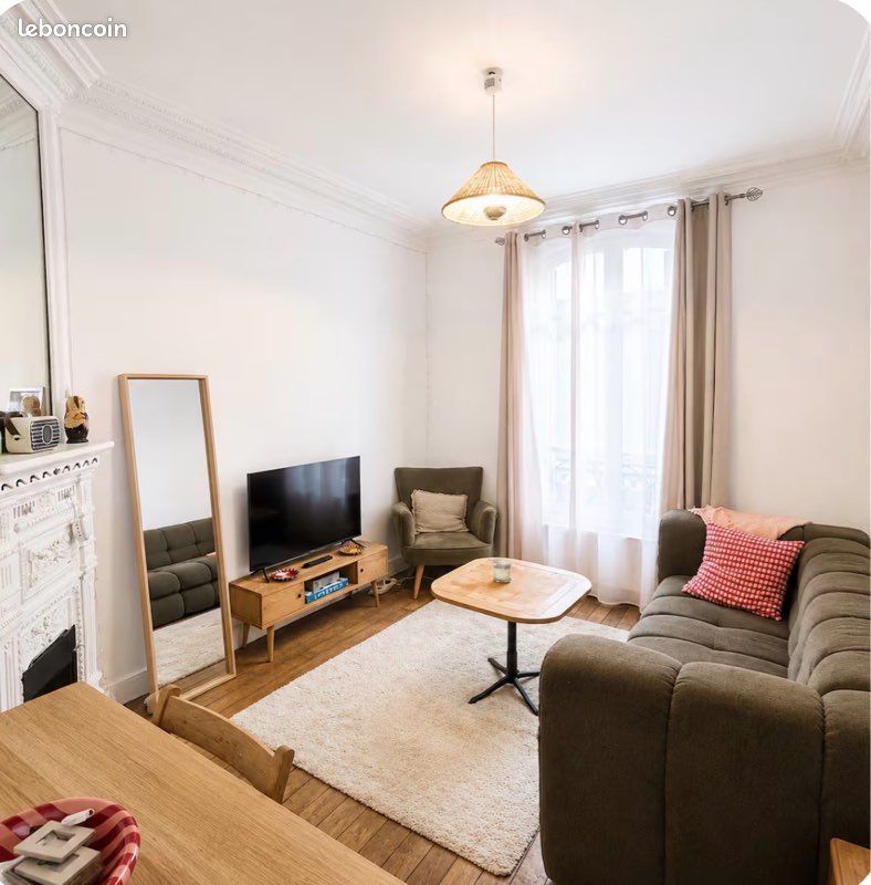 Appartement 2 pièces 38 m² · à Paris · 38 m² · 1 380 €/mois
