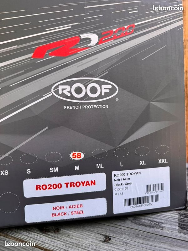 Casque moto ROOF - RO200 Troyan - Taille M/58 (image 2)