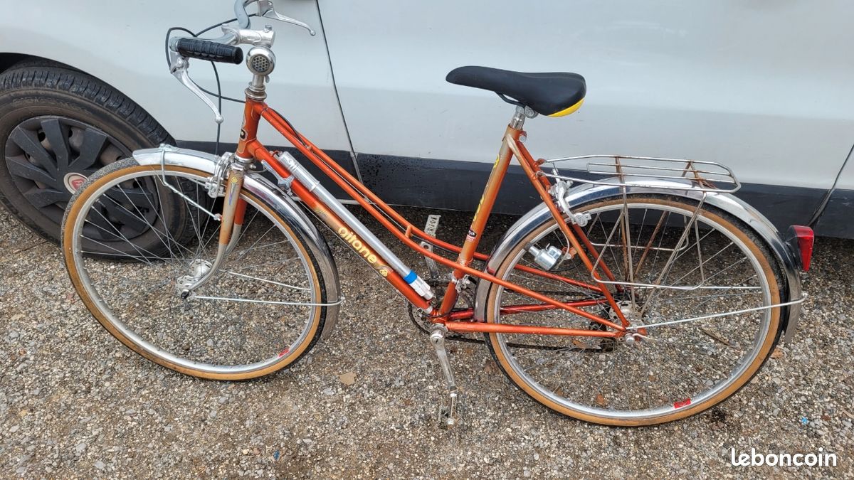 Vélo De Course Vintage Gitane - Cadre 54cm - 10 Vitesses - Occasion Fonctionnel