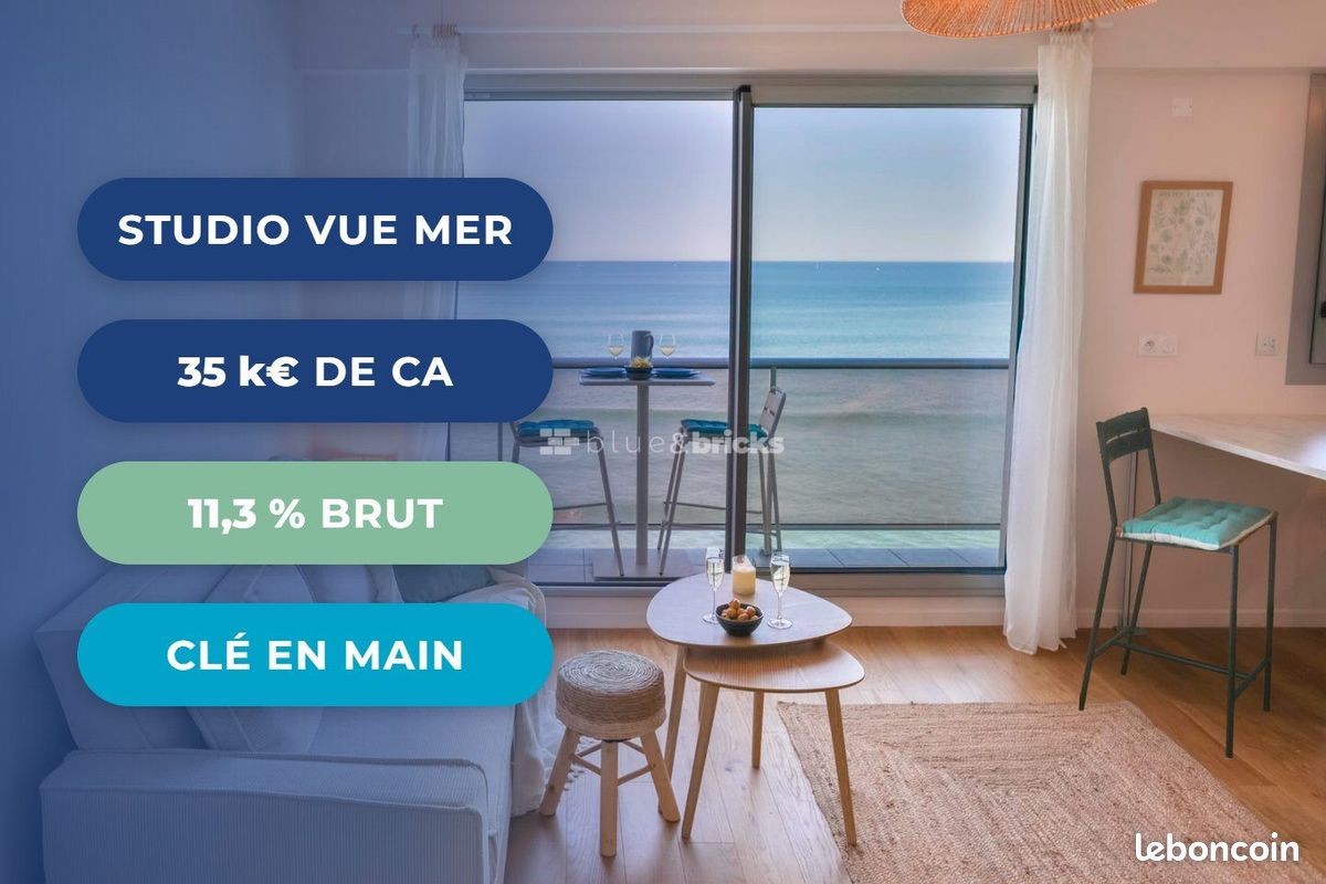 Appartement 1 pièce 32 m² · à Les Sables-d'Olonne · 32 m² · 310 000 €