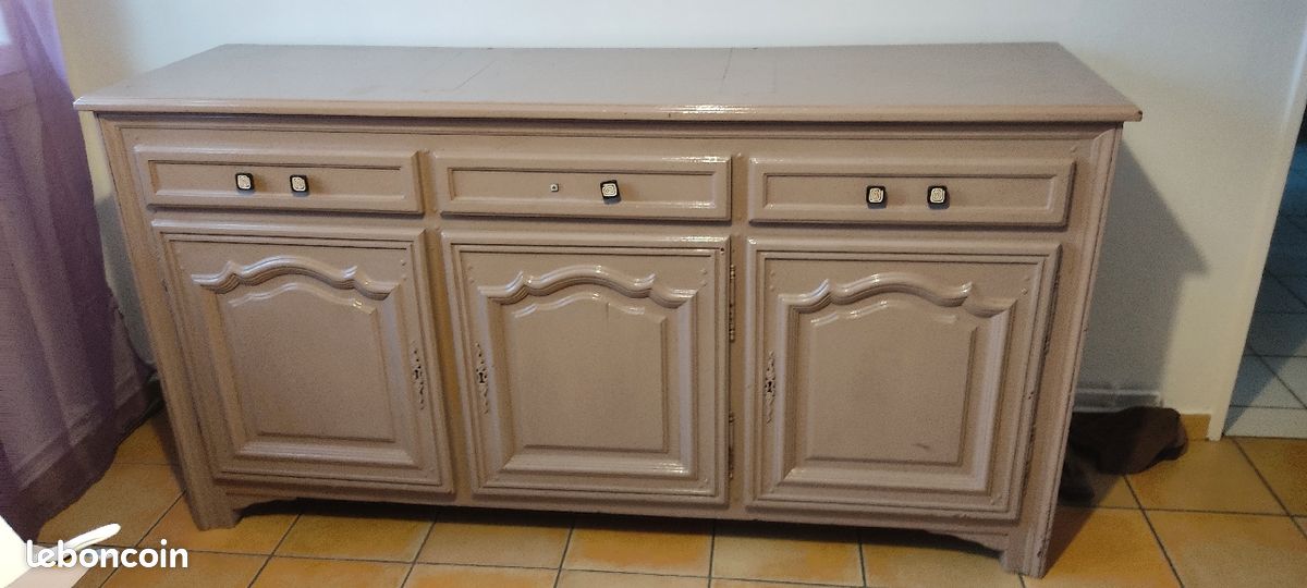 Buffet bois massif (image 1)