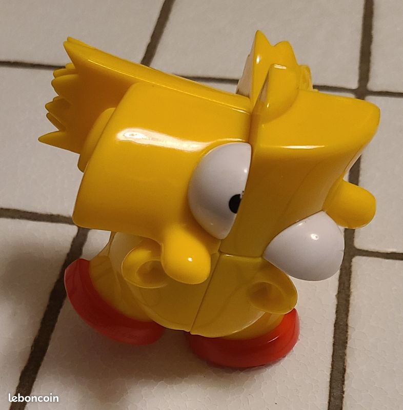 Rare de 2001 rubik's cube bart simpsons (image 1)
