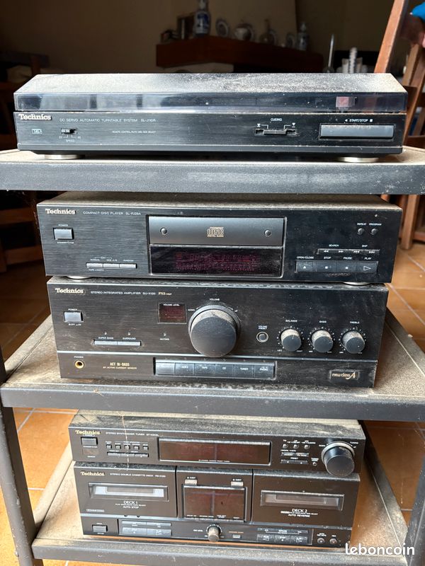 Technics SA-EH790 Hi-Fi Set complet CD, cassette, tuner - Fonctionnel - Photo, audio & vidéo