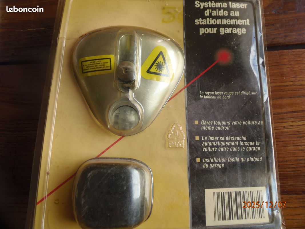 Alarme d'aide au stationnement pour garage, Panneau d'arrêt LED, Capteur de pare-chocs réglable