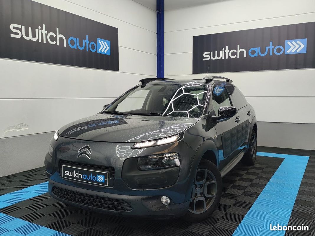 Citroen c4 cactus 1.2 ess 82 cv shine / suivi complet / distrib ok / camera recul / bluetooth / garantie (image 3)