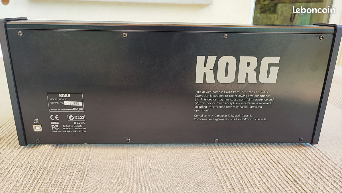 Contrôleur USB MIDI Korg MS20iC (image 2)