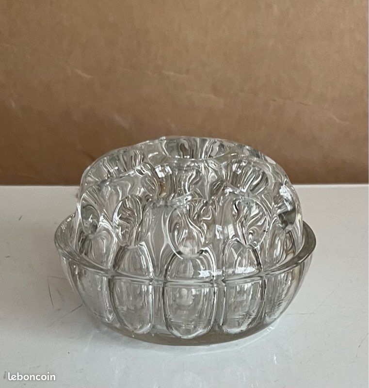 Vase boule en verre Made in France (image 1)