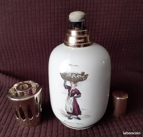 LAMPE BERGER PORCELAINE DE PARIS DR Boule Or - Souvenirs d'Autrefois