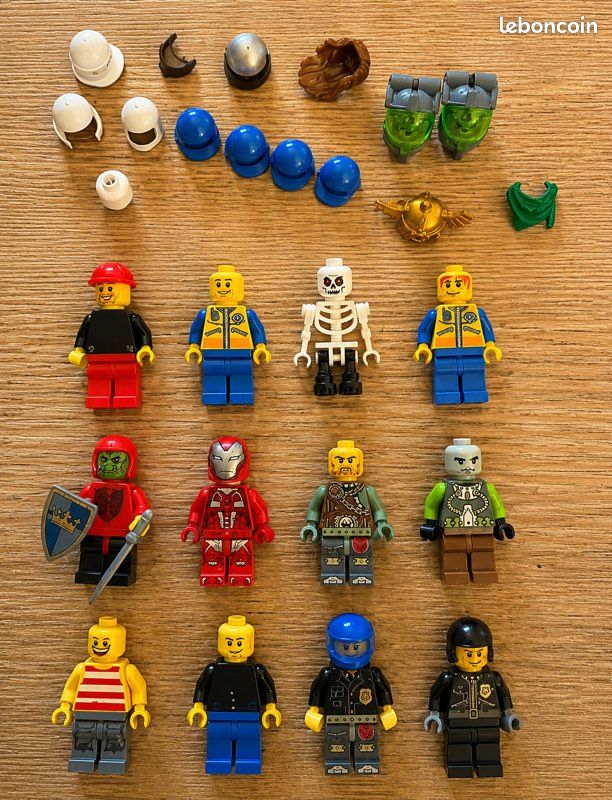 29 personnages lego + 3kg lego en vrac + accessoires (image 6)