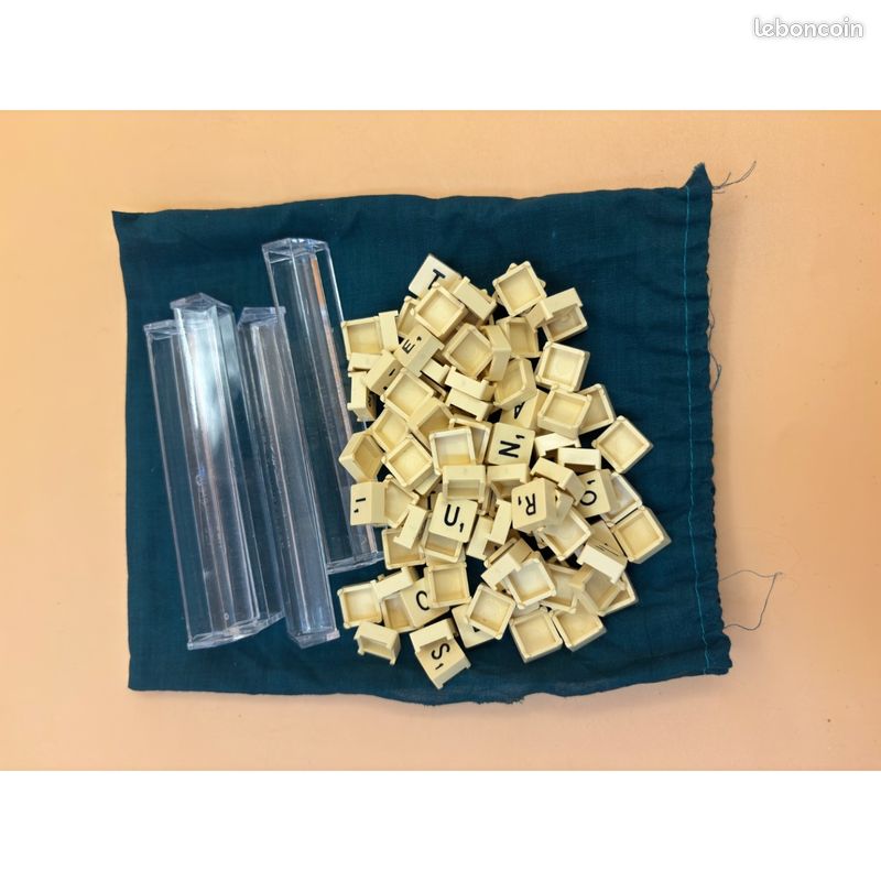 Scrabble Voyage - Spear's Games - Jeu de lettres Duplicate - Complet Vérifié — Luxe Vintage 1988 (image 8)