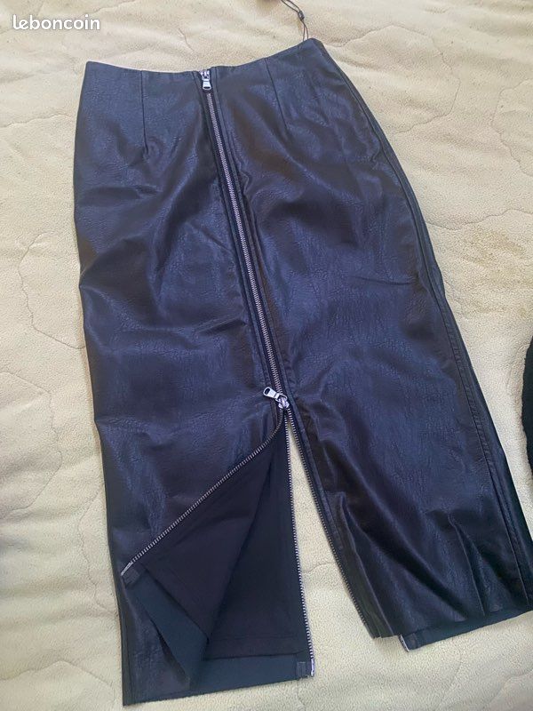 Jupe crayon cuir (image 1)