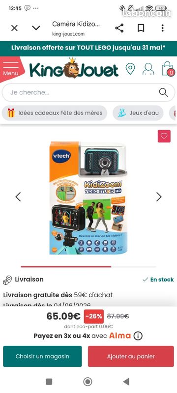 Caméra Kidizoom Vidéo Studio HD (image 4)