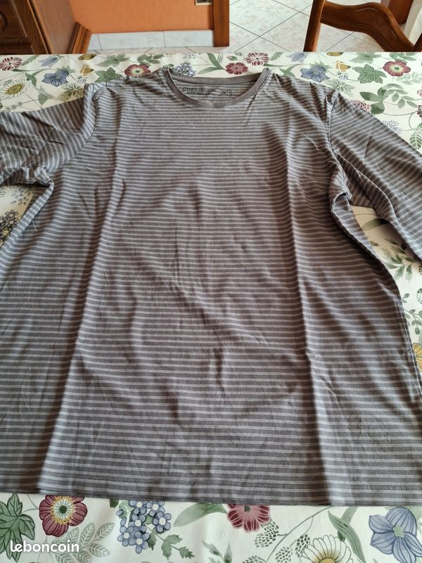 T shirt manches longues homme (image 1)