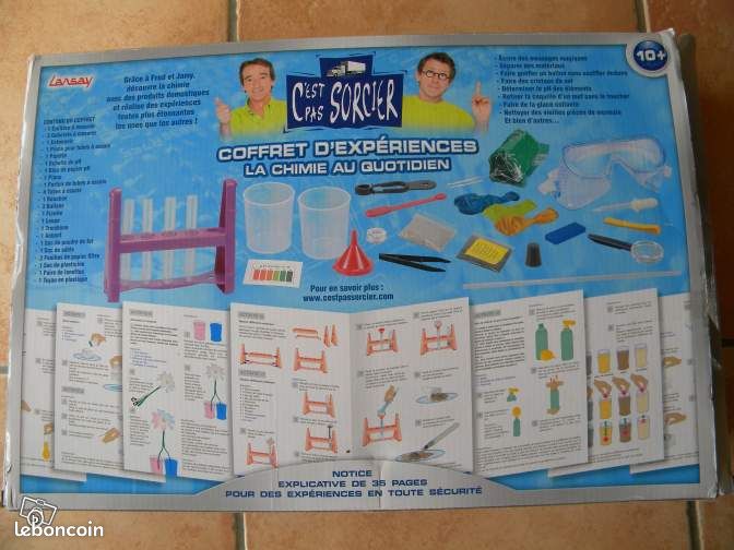 Coffret d'expériences " la chimie au quotidien" (image 2)