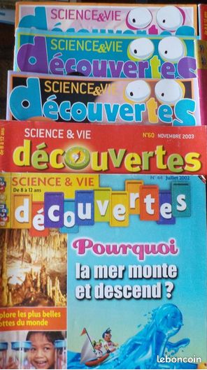 Magazines enfants/Ados : Wapiti, Sciences & Vie Jr - Maximum.. (image 10)