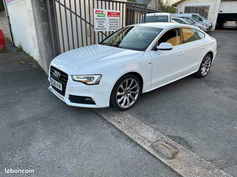 AUDI A5 I Sportback Phase 2 2.0 TDi 16V Multitronic 177 cv Boîte auto Garantie 6 mois (image 2)