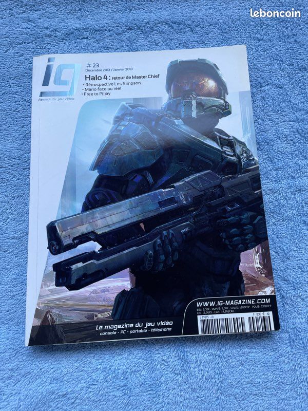 IG Magazine N°23 - Halo 4, Les Simpson, Mario - Jeux Vidéo