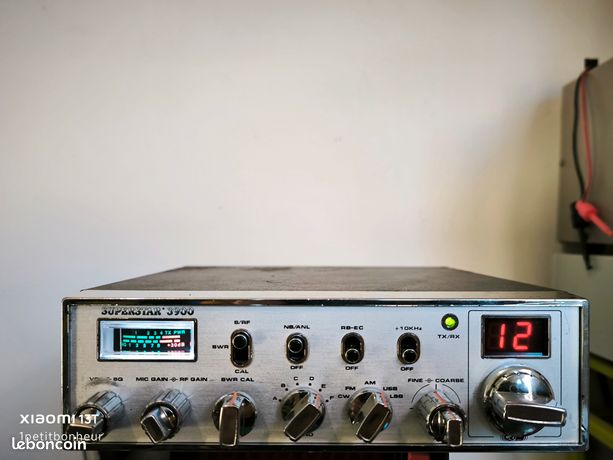 Radio CB CIBIE 3900 Chrome - 40 Canaux - Occasion Fonctionnelle - Modèle BaoFeng UV-5R