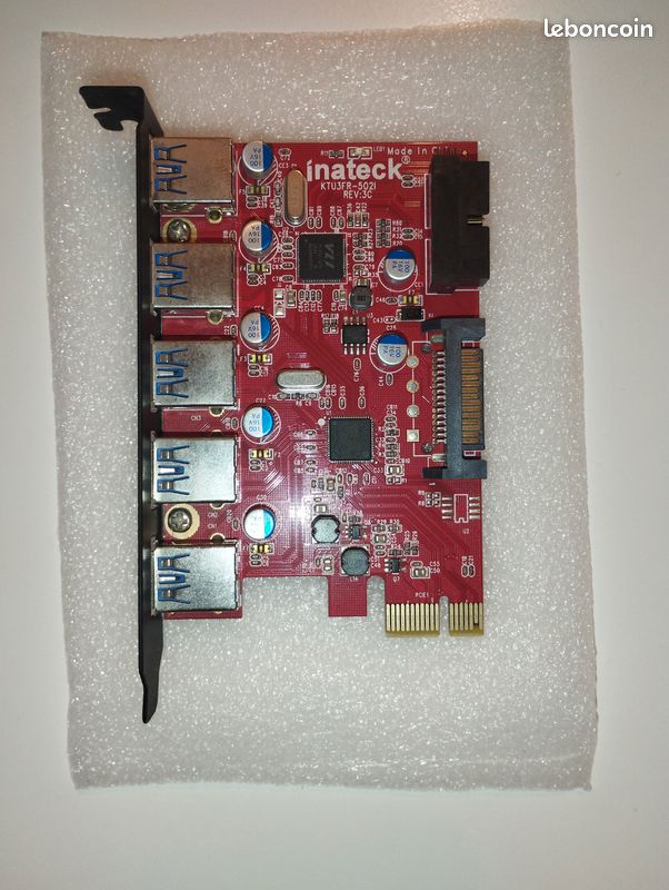 ✅ Inateck Carte Contrôleur PCI Express USB 3, 5 Ports et 1 interne (image 1)