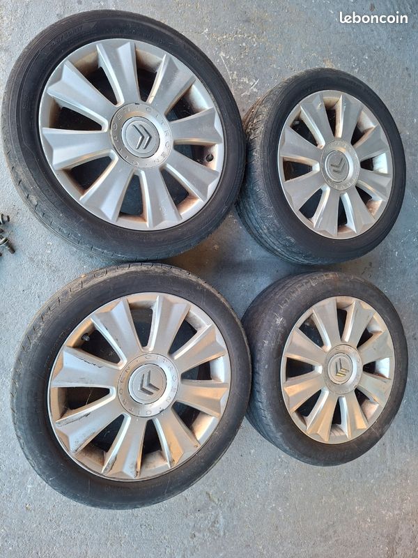 4 jantes aluminium Citroën C4 an 2007 (image 1)