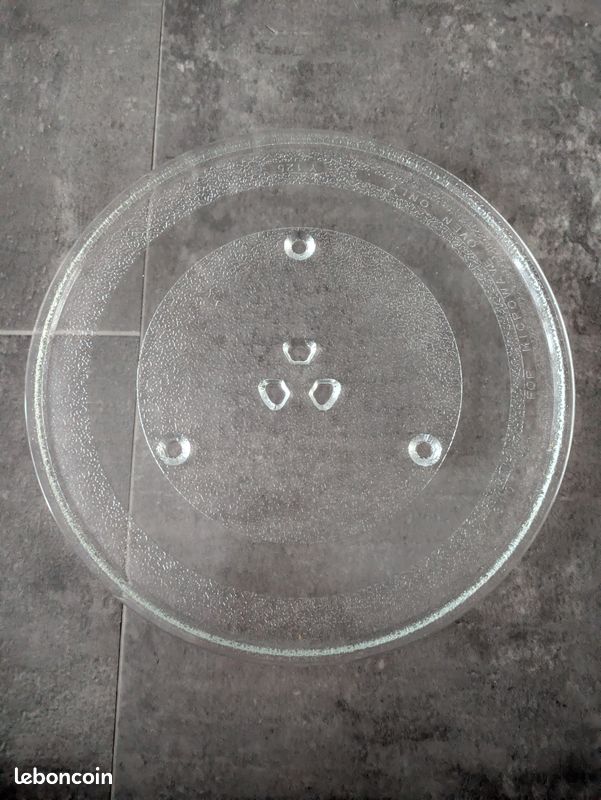 Plateau verre pour micro onde (image 1)