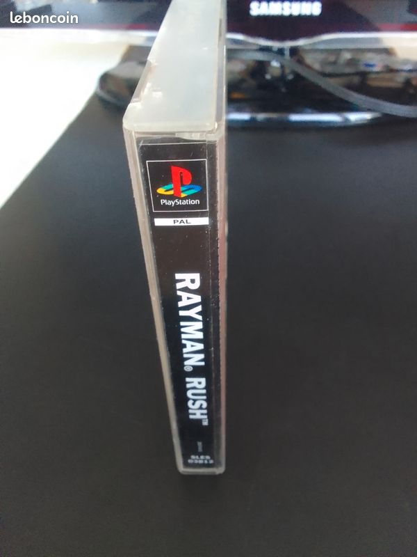 Sony PlayStation 1 – Rayman Rush – Complet – Boîtier Cassé – Bon État Disque